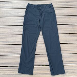 Patagonia Women’s Quandary Black Pants Size 8 Hiking Lightweight Gorpcore